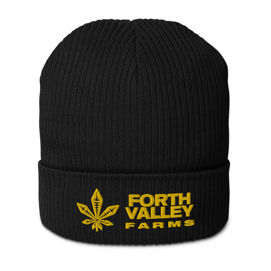 Gold Leaf Type Beanie