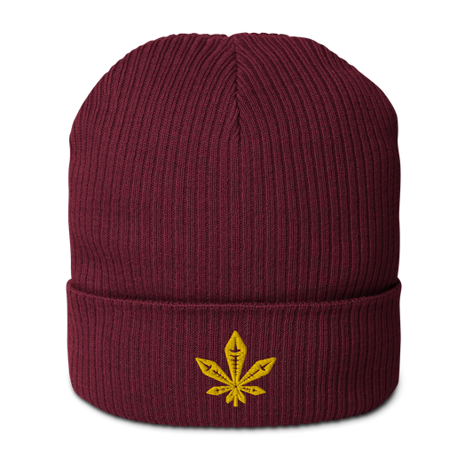 Gold Leaf Beanie